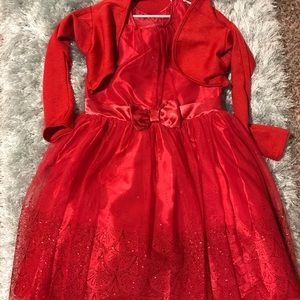 Girls holiday dress